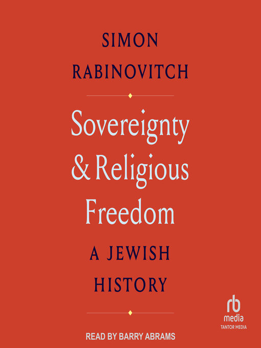 Title details for Sovereignty and Religious Freedom by Simon Rabinovitch - Wait list